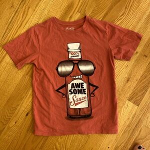 Short Sleeve Graphic Tee Shirt "Awesome Sauce"